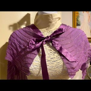 BEBE Beaded capes/ shawl thj3